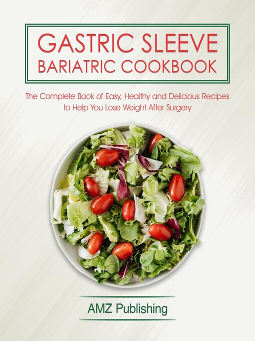 Cover image for Gastric Sleeve Bariatric Cookbook